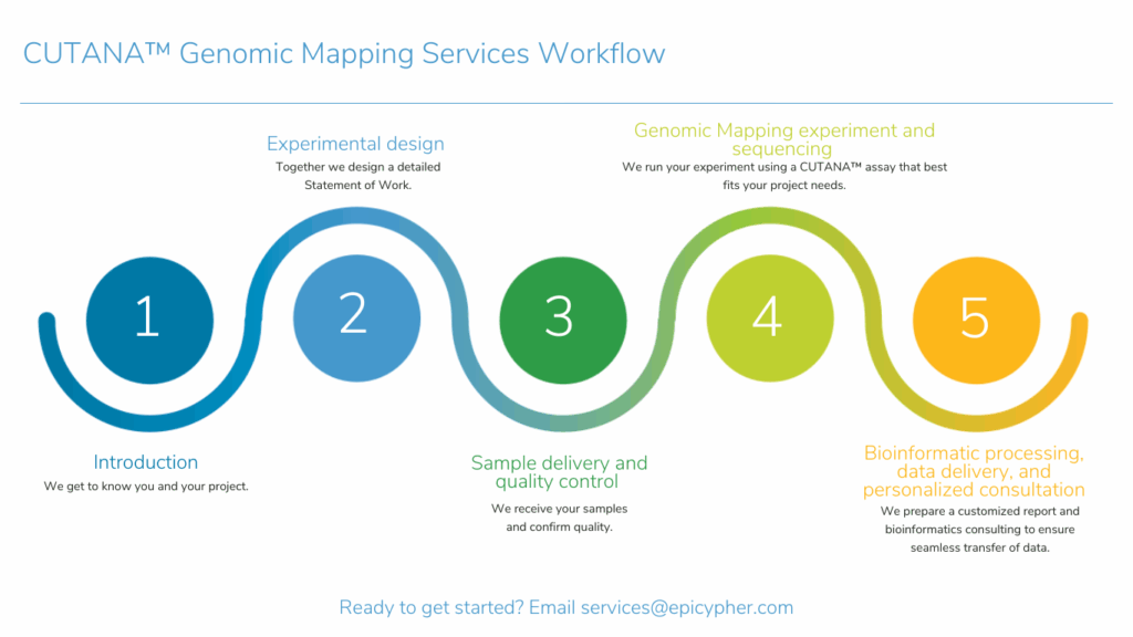 CUTANA™ Genomic Services Workflow